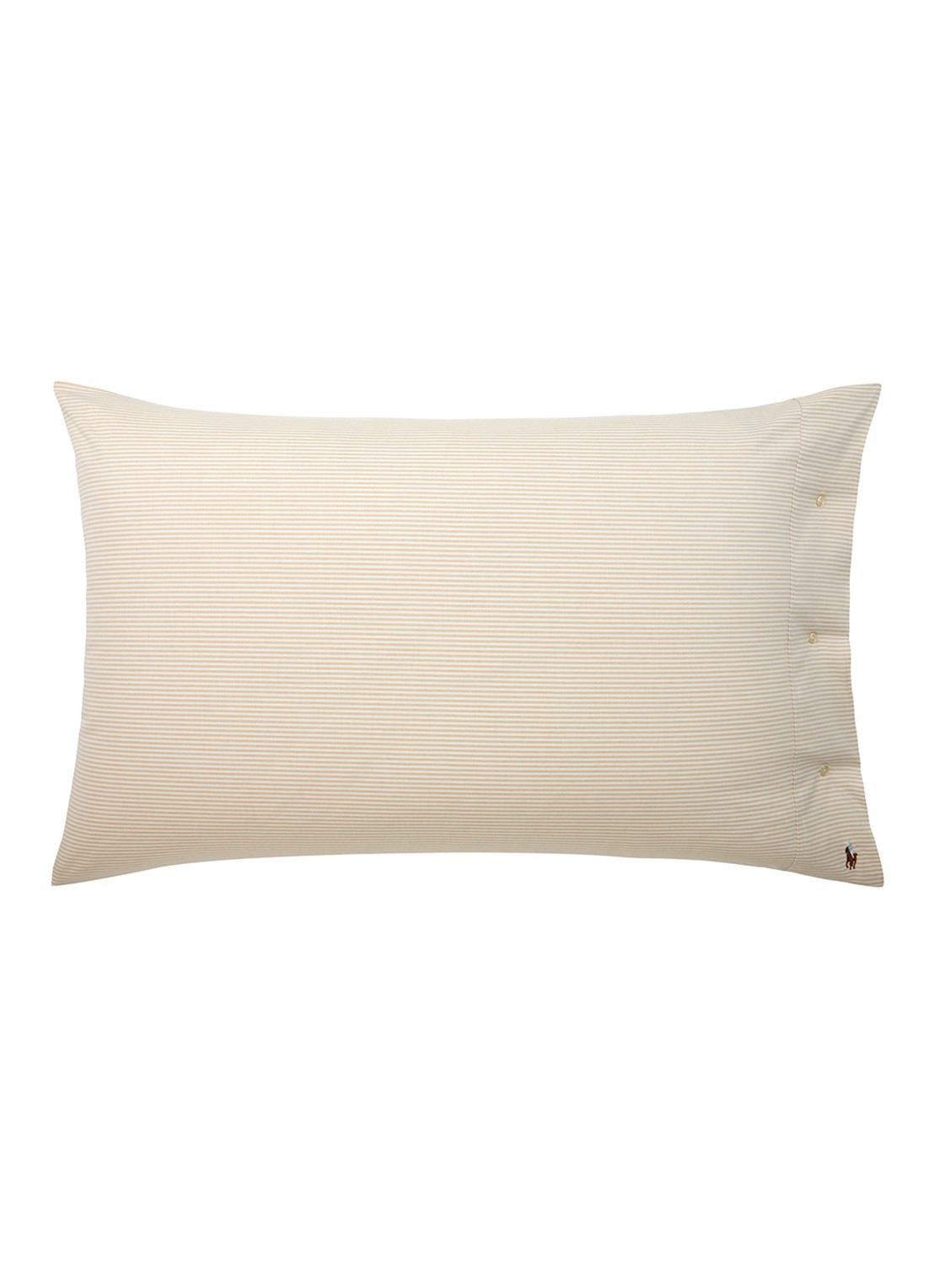 Ralph Lauren Oxford kussensloop 80TC in 2-pack - voorkant 2 creme
