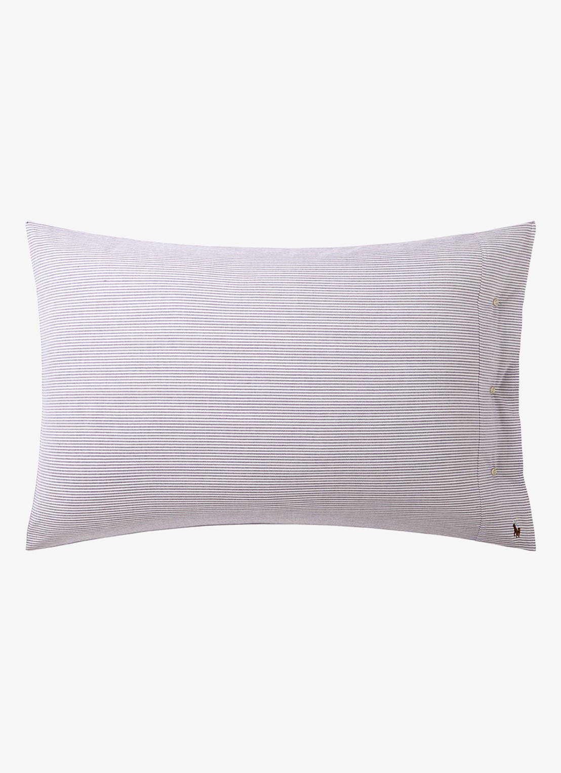 Ralph Lauren Oxford kussensloop van katoen perkal in 2-pack - voorkant 4 lila