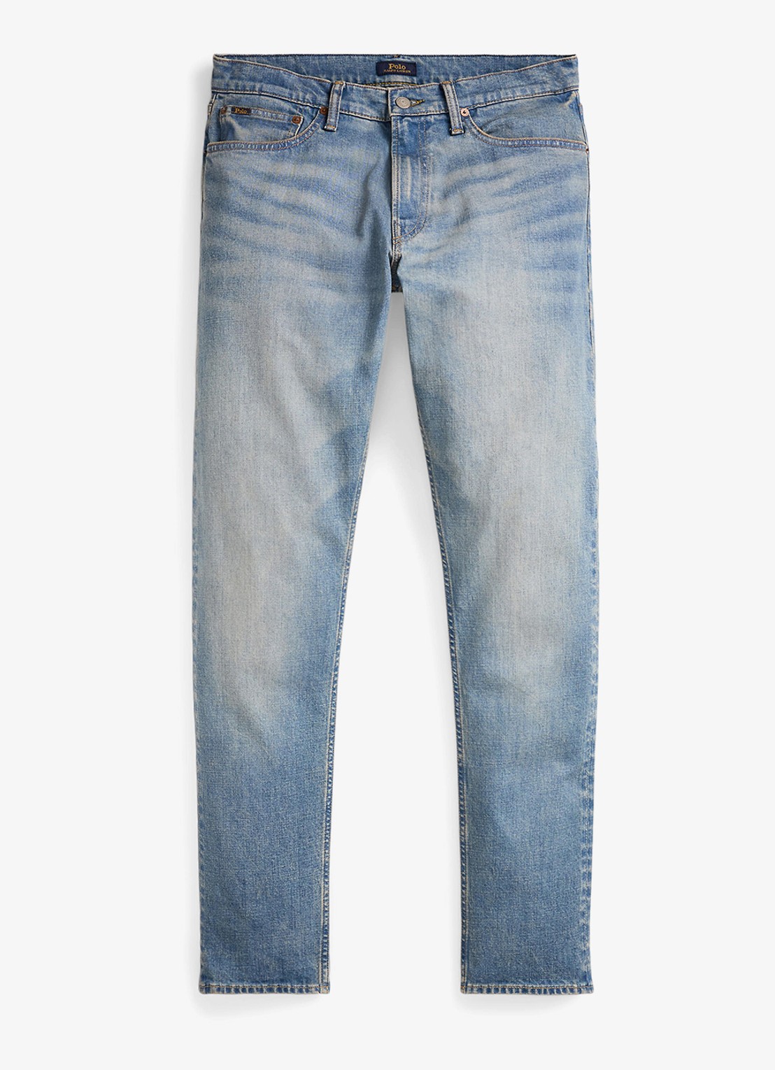 Ralph Lauren Parkside tapered jeans met stretch - voorkant 2 dixon stretch-2wjh