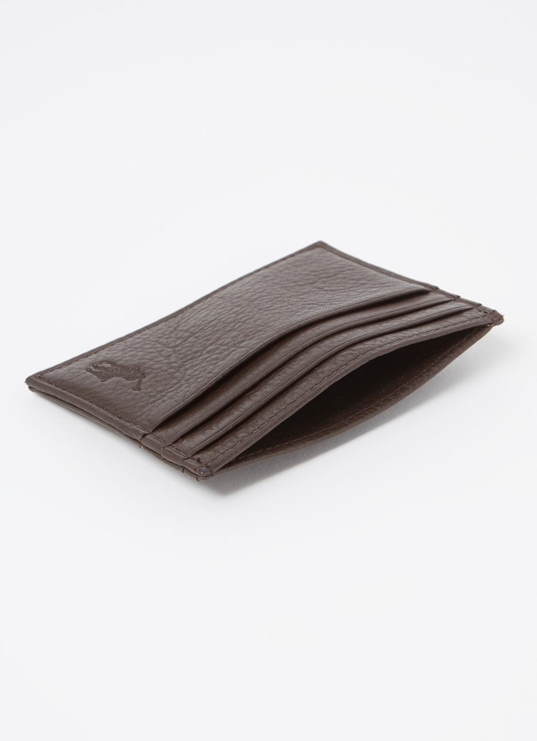 Ralph Lauren Pasjeshouder van leer - detail 2 brown