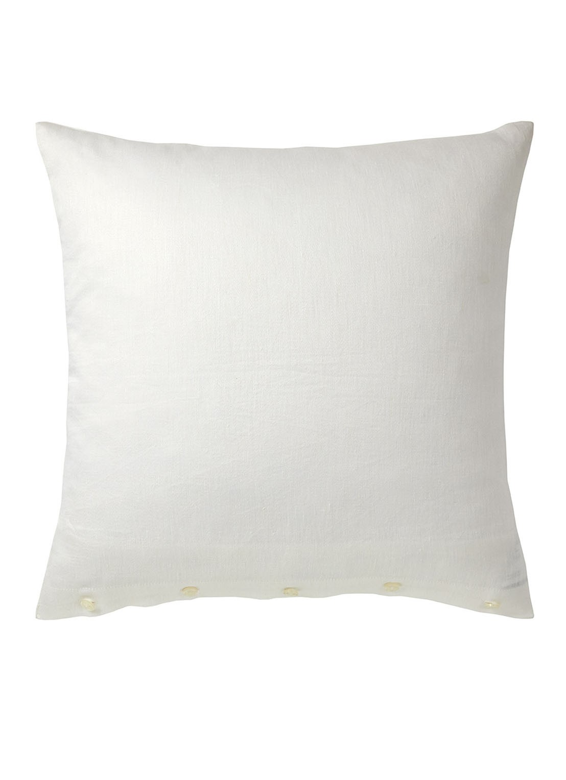 Ralph Lauren Penthouse kussensloop van katoen - detail 4 wit