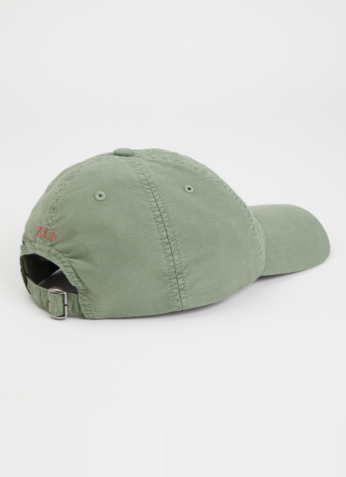 Ralph Lauren Pet met borduring en logo - detail 2 groen
