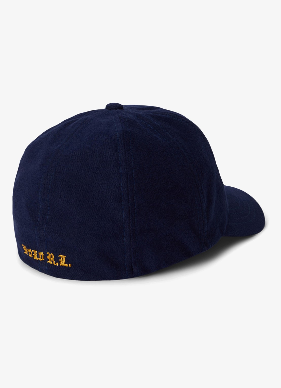 Ralph Lauren Pet met borduring - achterkant newport navy / donkerblauw