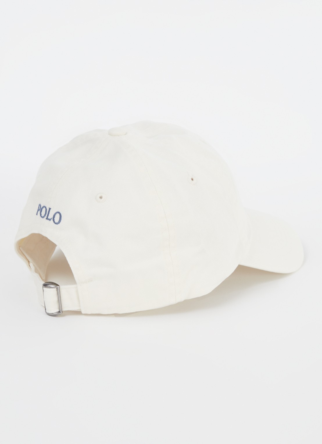 Ralph Lauren Pet met logo  - detail creme