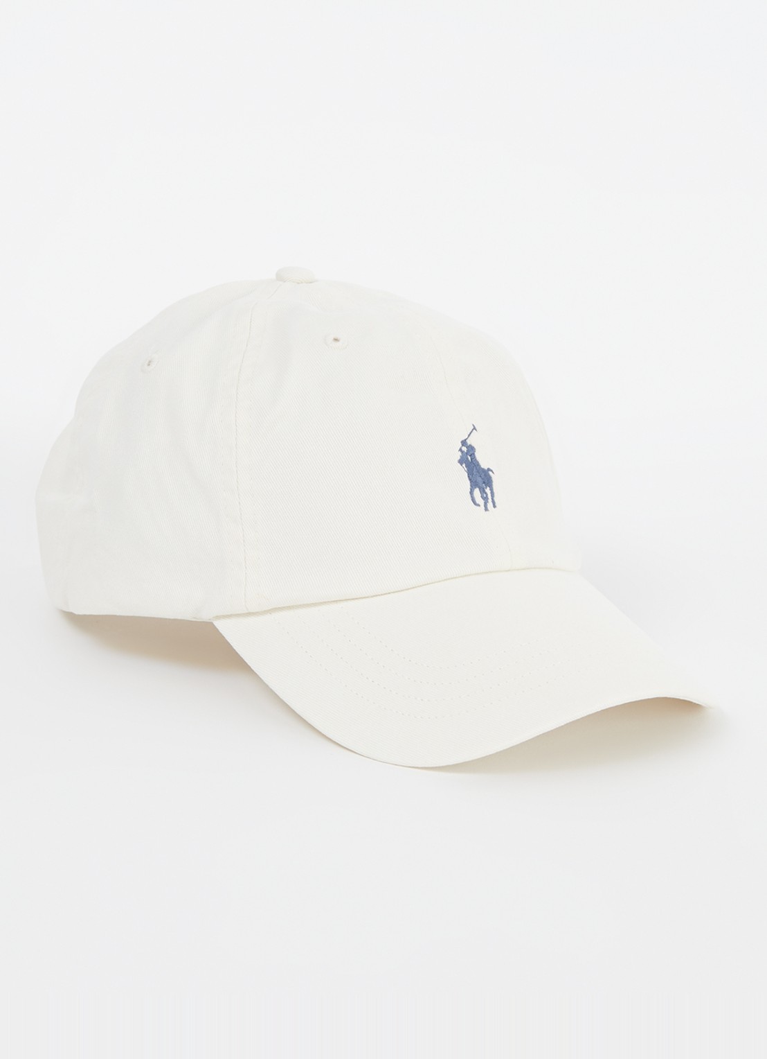 Ralph Lauren Pet met logo  - voorkant 3 creme