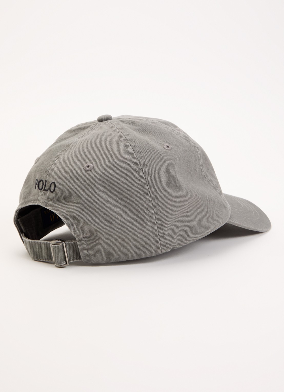 Ralph Lauren Pet met logo  - detail 2 grijs