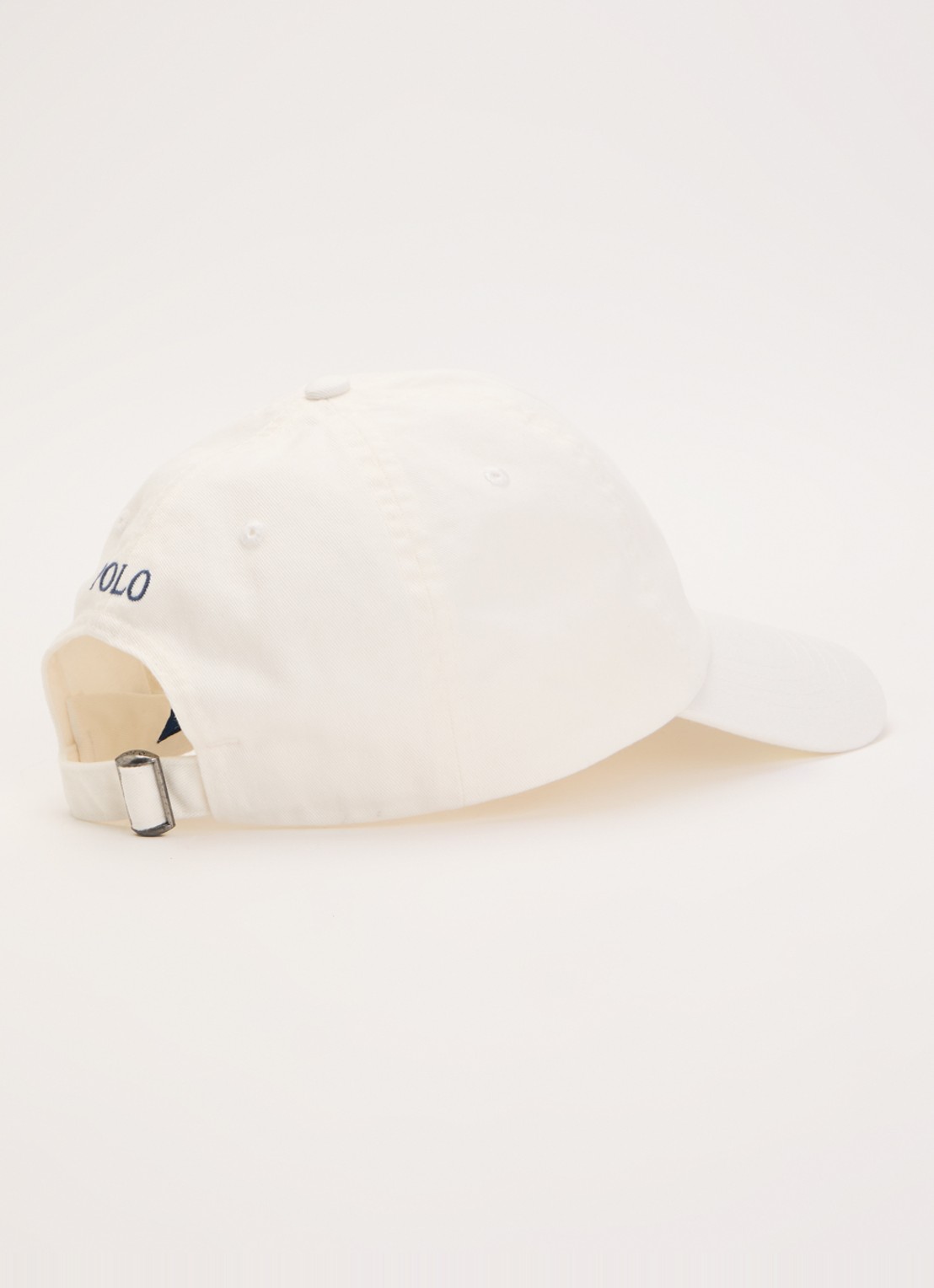 Ralph Lauren Pet met logo  - detail 2 wit