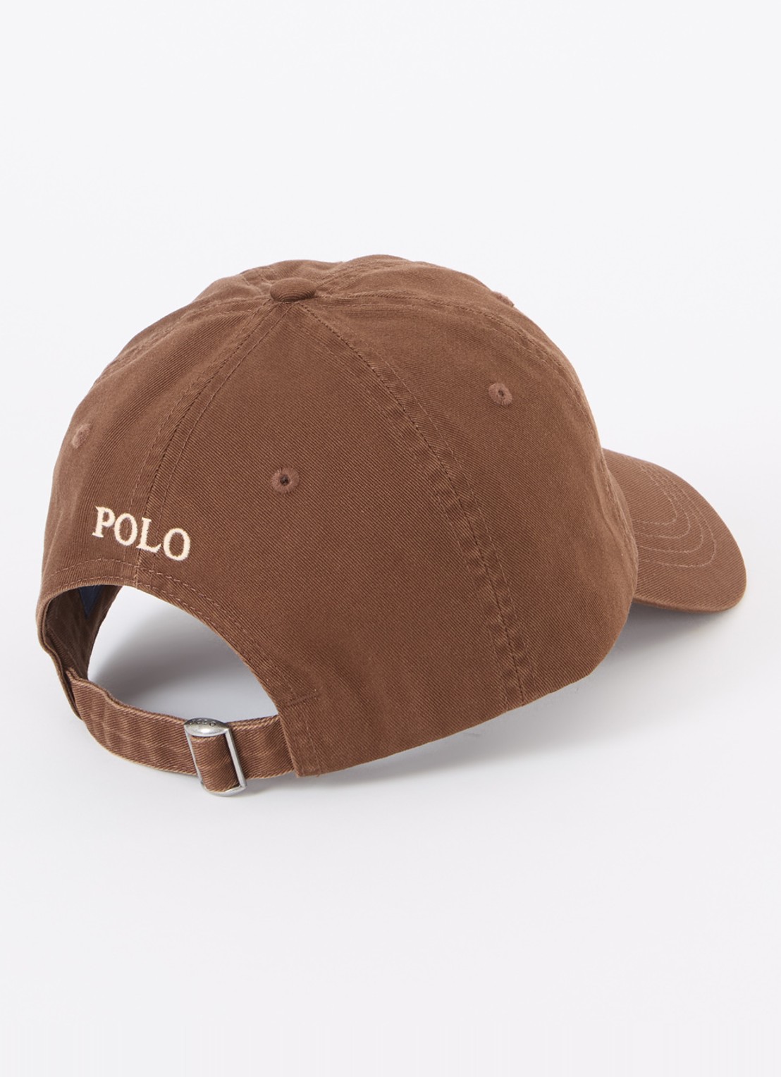 Ralph Lauren Pet met logo  - detail 3 hazelnootbruin