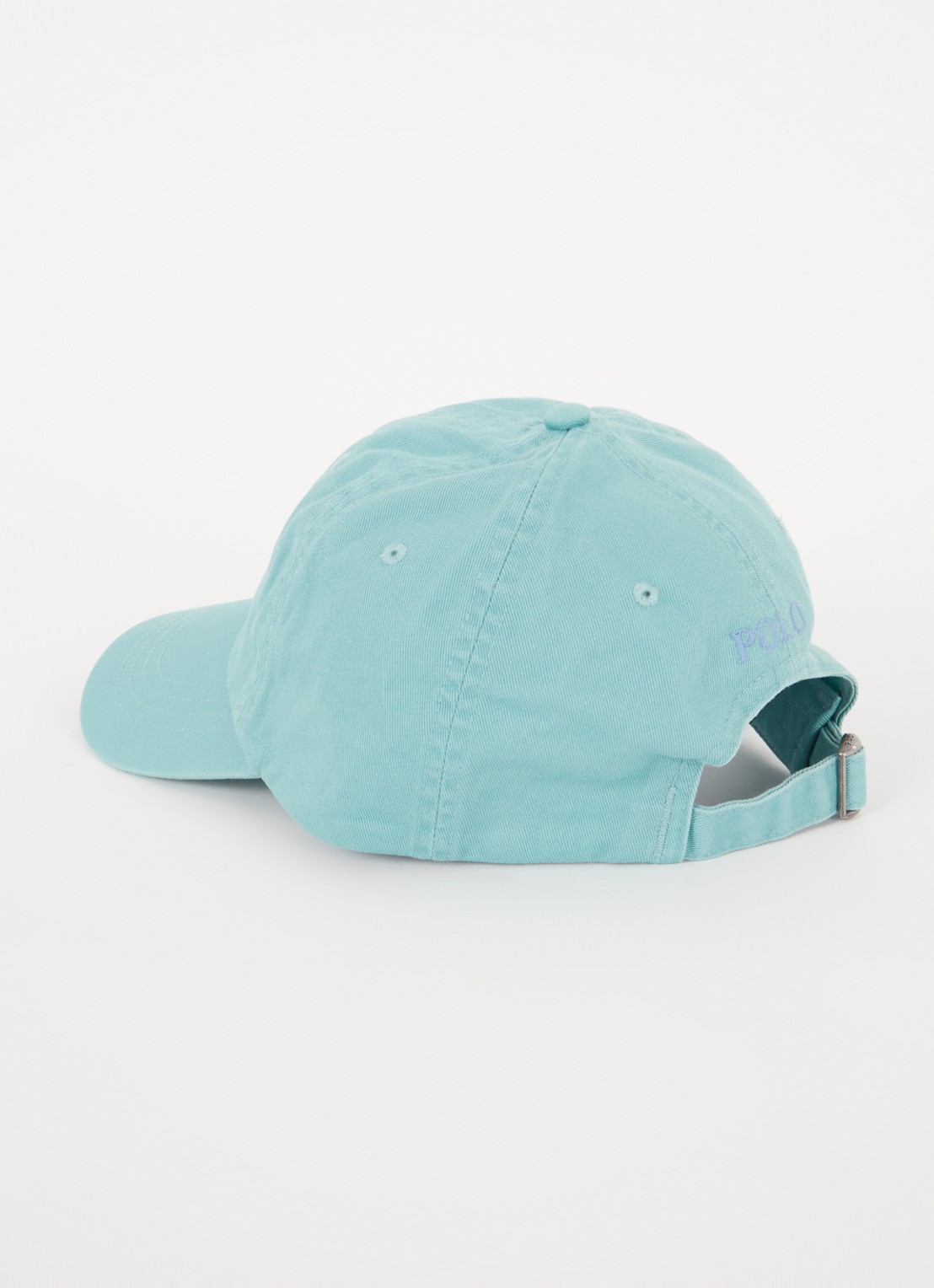 Ralph Lauren Pet met logo  - detail zeegroen