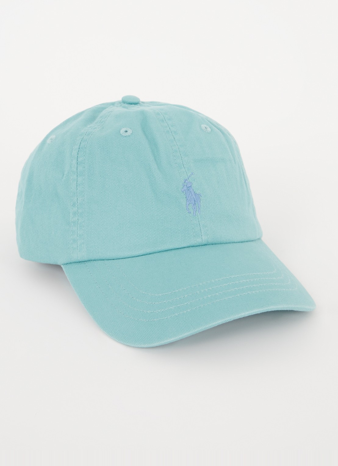 Ralph Lauren Pet met logo  - voorkant 2 zeegroen