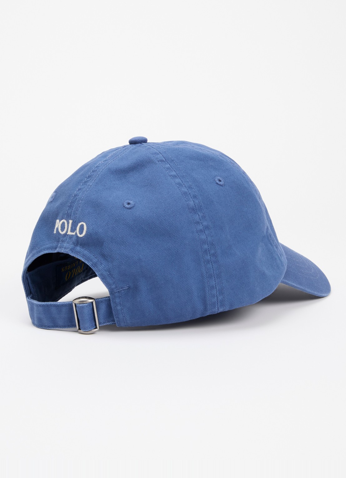 Ralph Lauren Pet met logo  - detail blauw