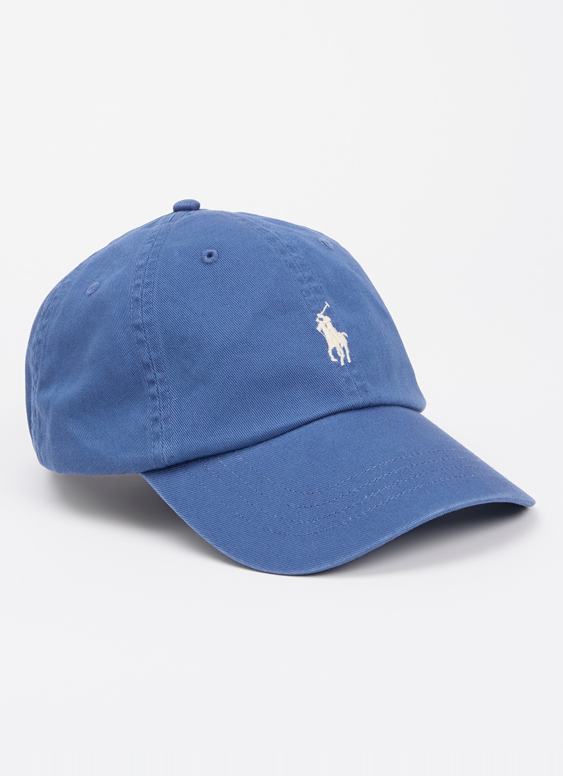 Ralph Lauren Pet met logo  - voorkant 2 blauw
