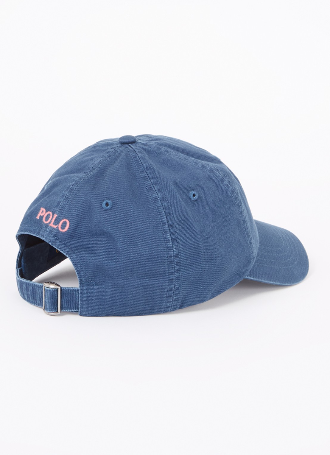 Ralph Lauren Pet met logo  - detail 2 donkerblauw