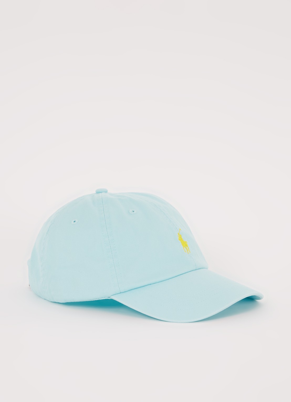 Ralph Lauren Pet met logo - voorkant turquoise