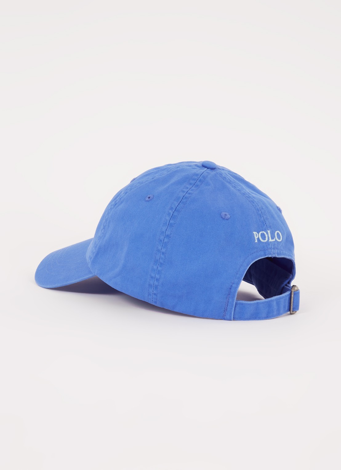 Ralph Lauren Pet met logo - detail blauw