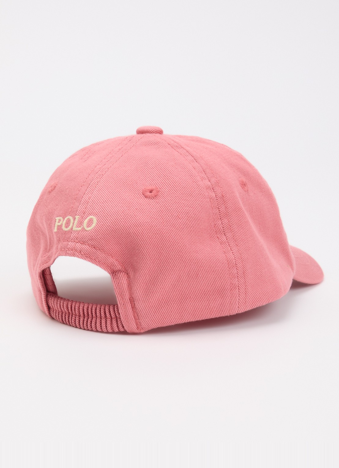 Ralph Lauren Pet met logo - detail 2 koraalroze
