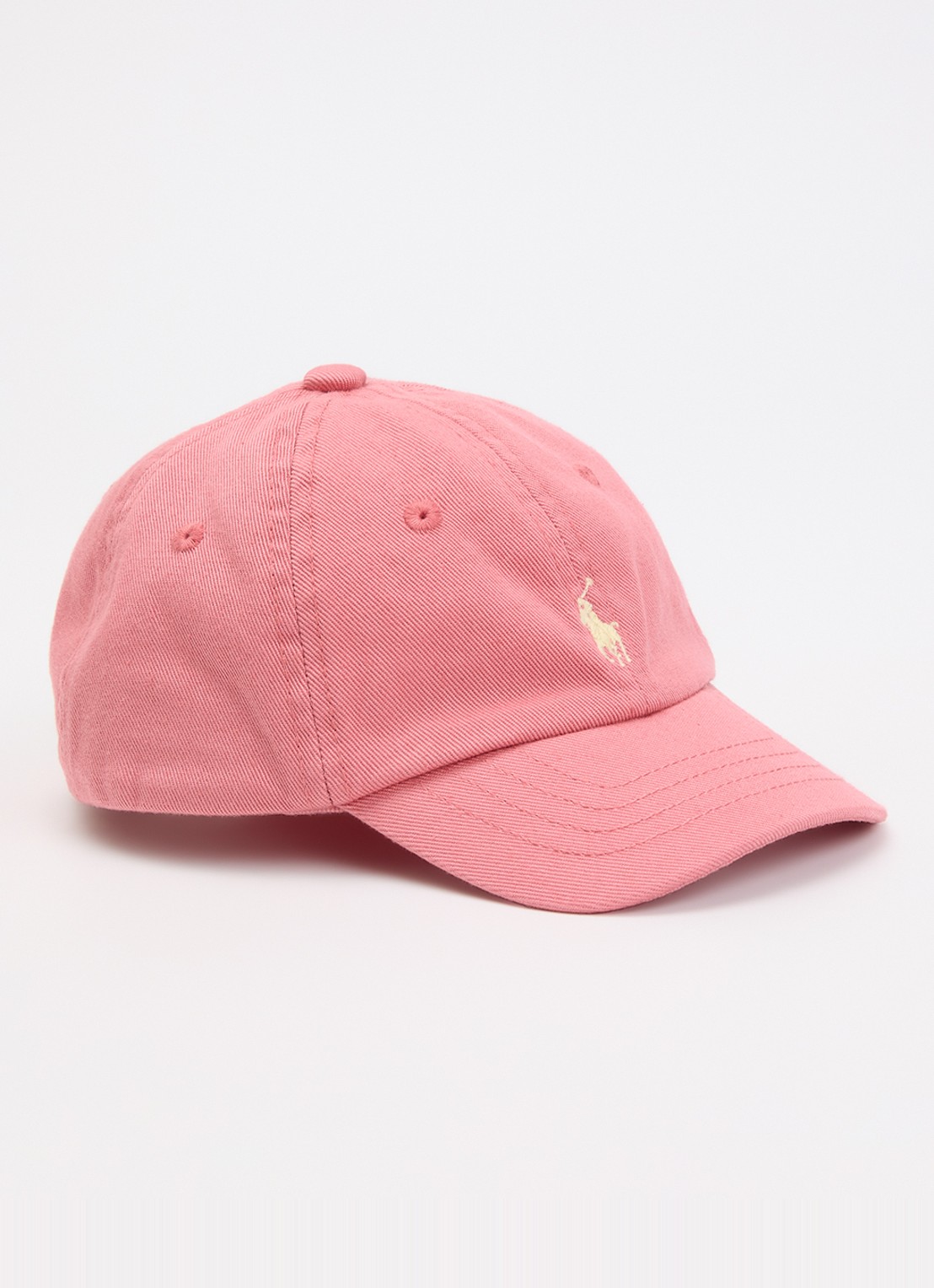 Ralph Lauren Pet met logo - voorkant koraalroze