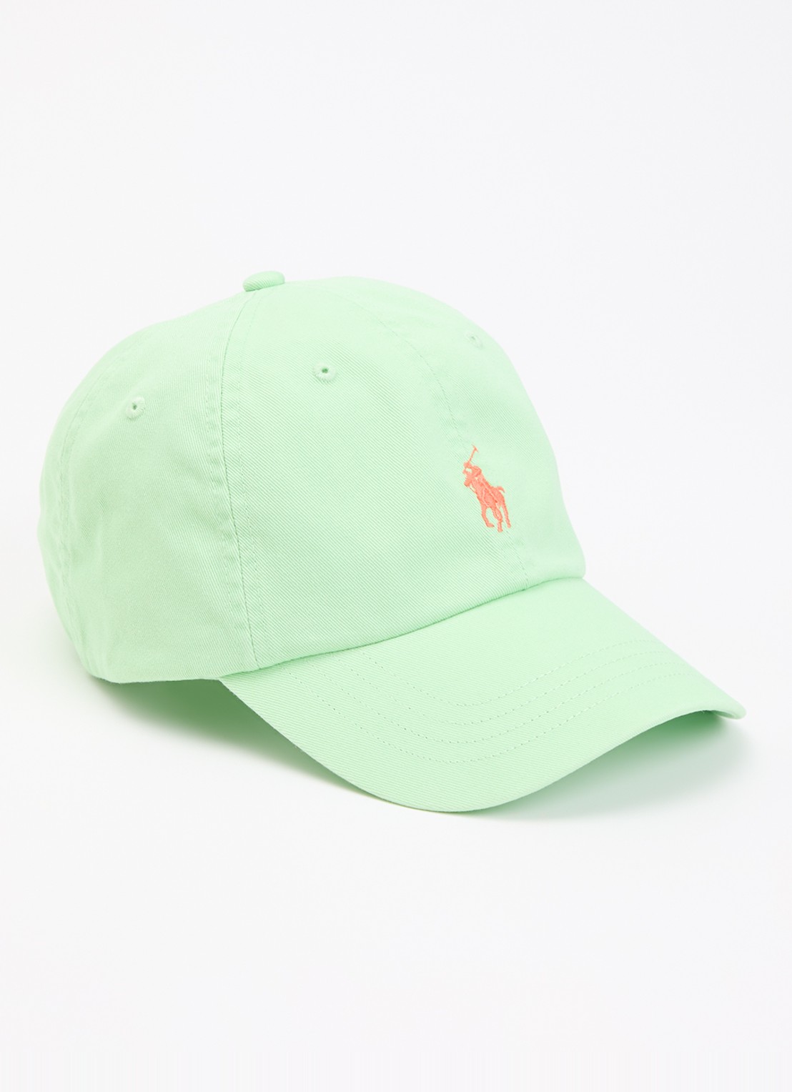 Ralph Lauren Pet met logoborduring - voorkant 2 beige