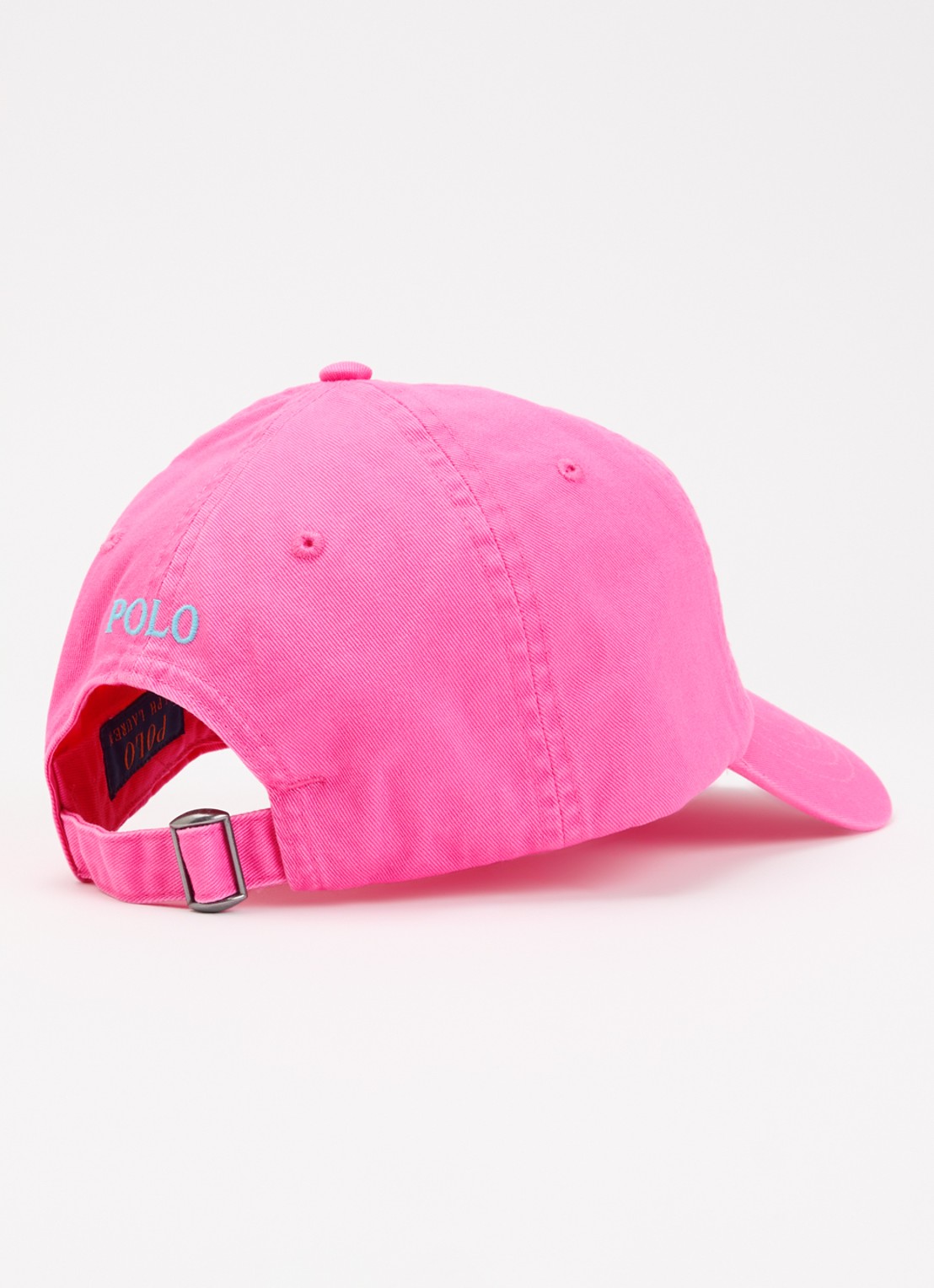 Ralph Lauren Pet met logoborduring - detail 2 fuchsia