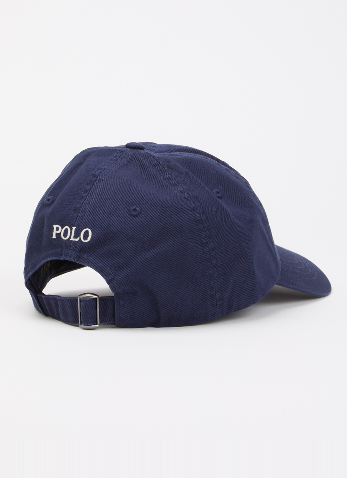 Ralph Lauren Pet met logoborduring - detail donkerblauw