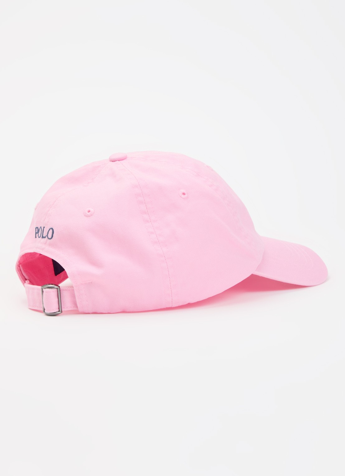 Ralph Lauren Pet met logoborduring - detail roze