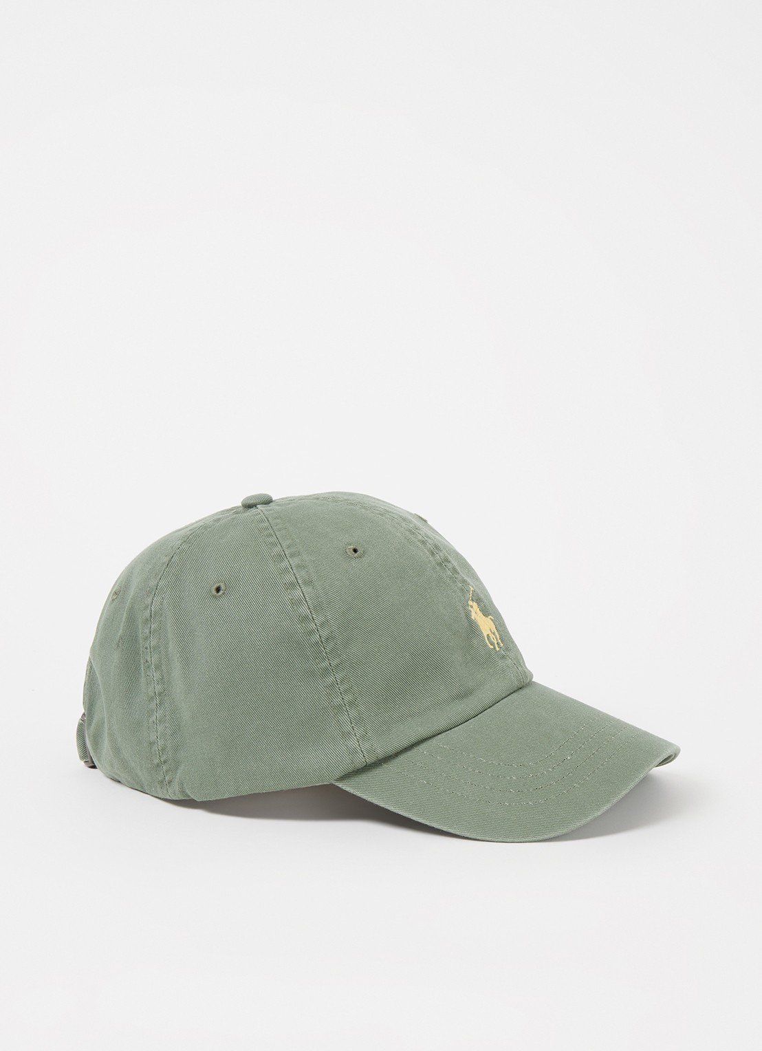 Ralph Lauren Pet met logoborduring - voorkant 2 groen