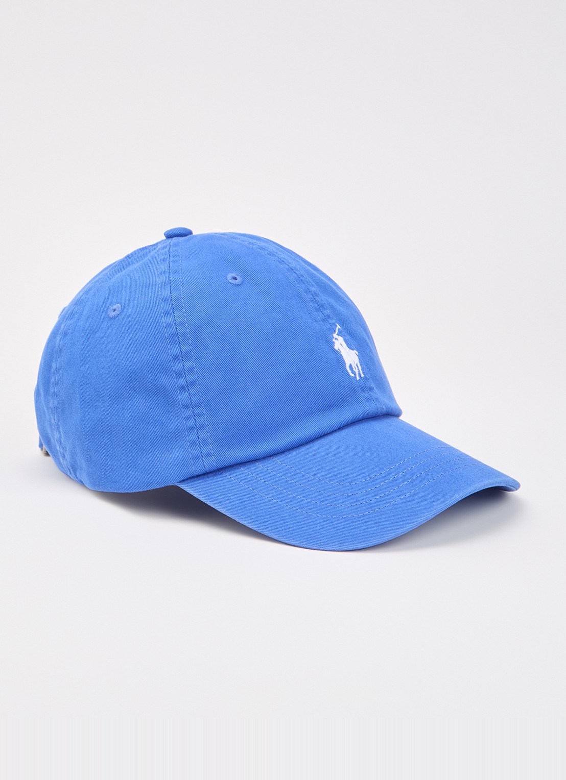 Ralph Lauren Pet met logoborduring - voorkant blauw