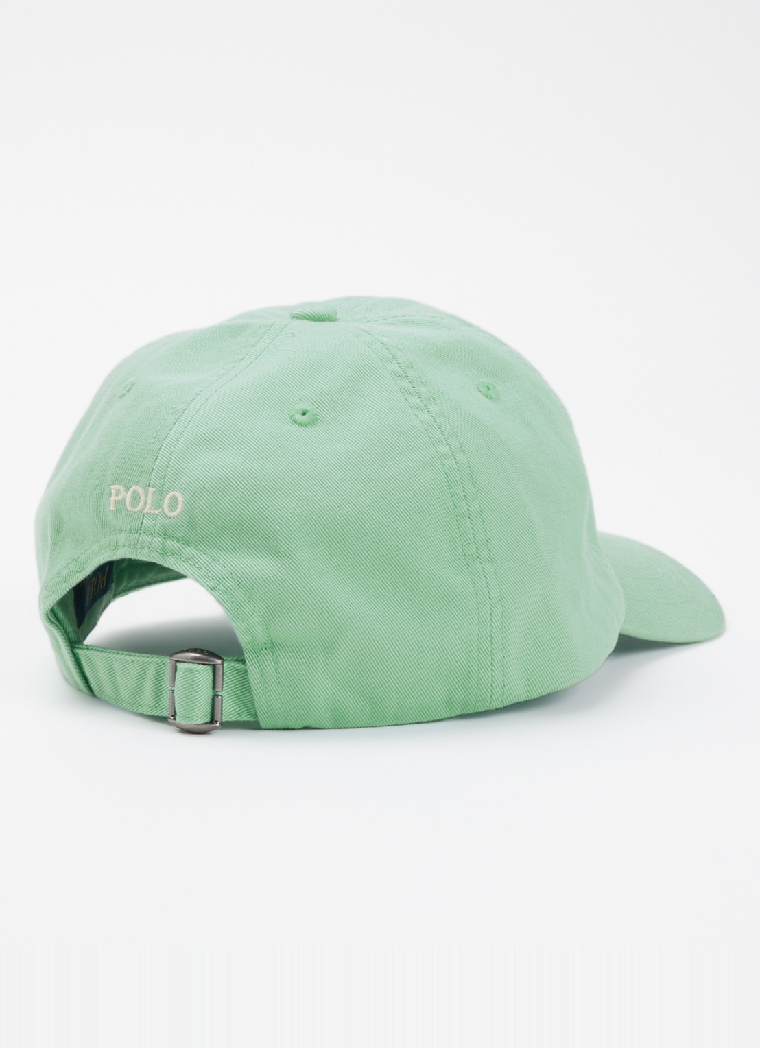 Ralph Lauren Pet met logoborduring - achterkant 2 lichtgroen