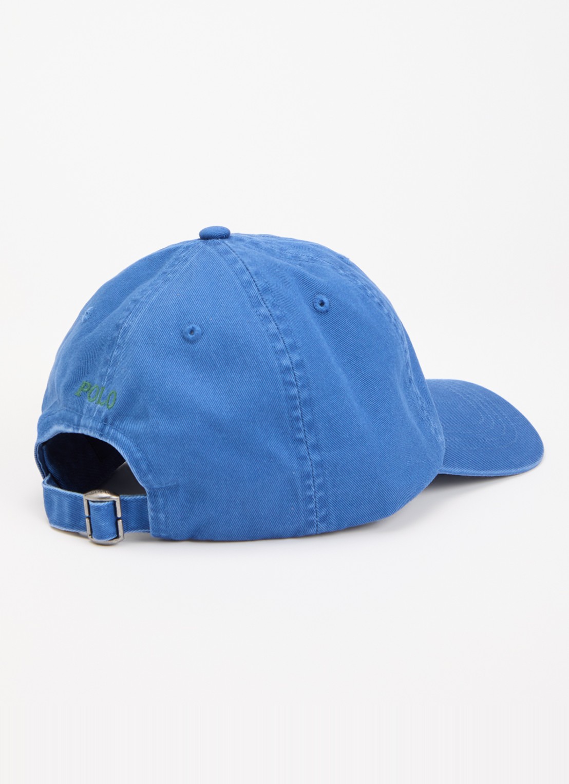 Ralph Lauren Pet met logoborduring - detail blauw