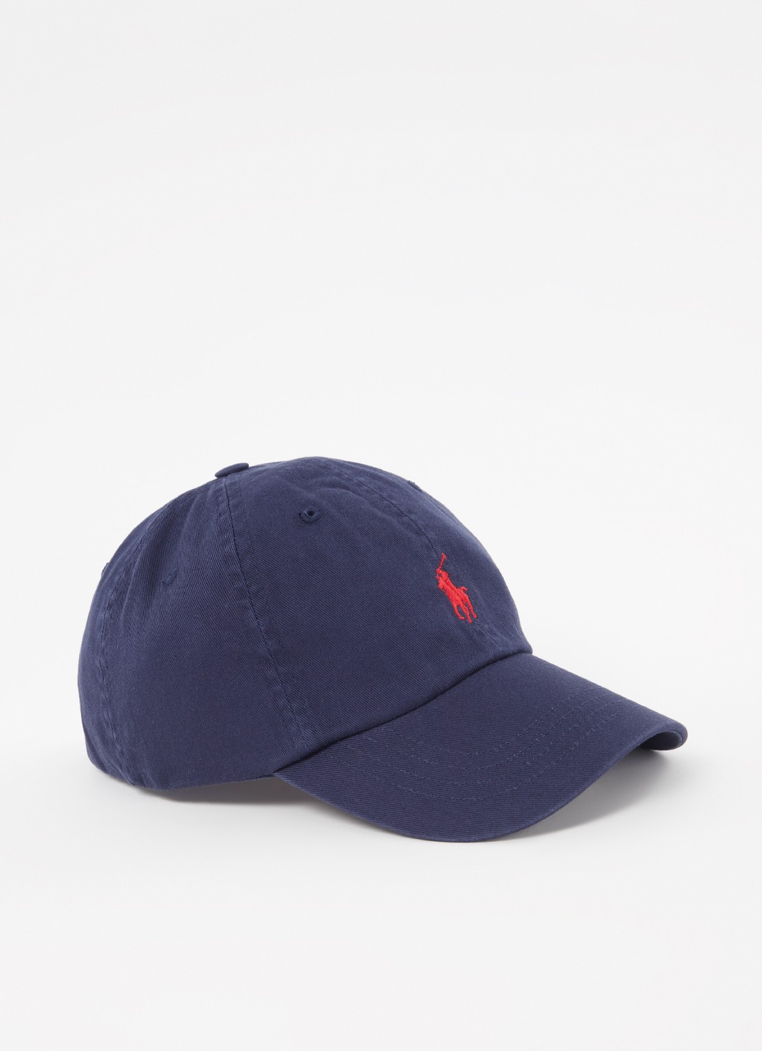 Ralph Lauren Pet met logoborduring - voorkant newport navy / donkerblauw