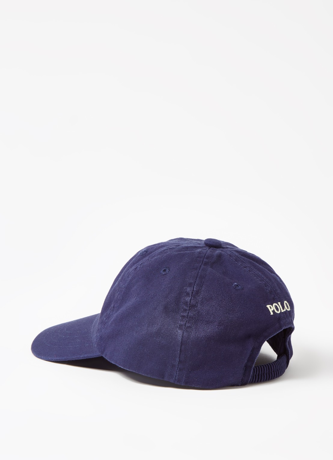Ralph Lauren Pet met logoborduring - detail donkerblauw