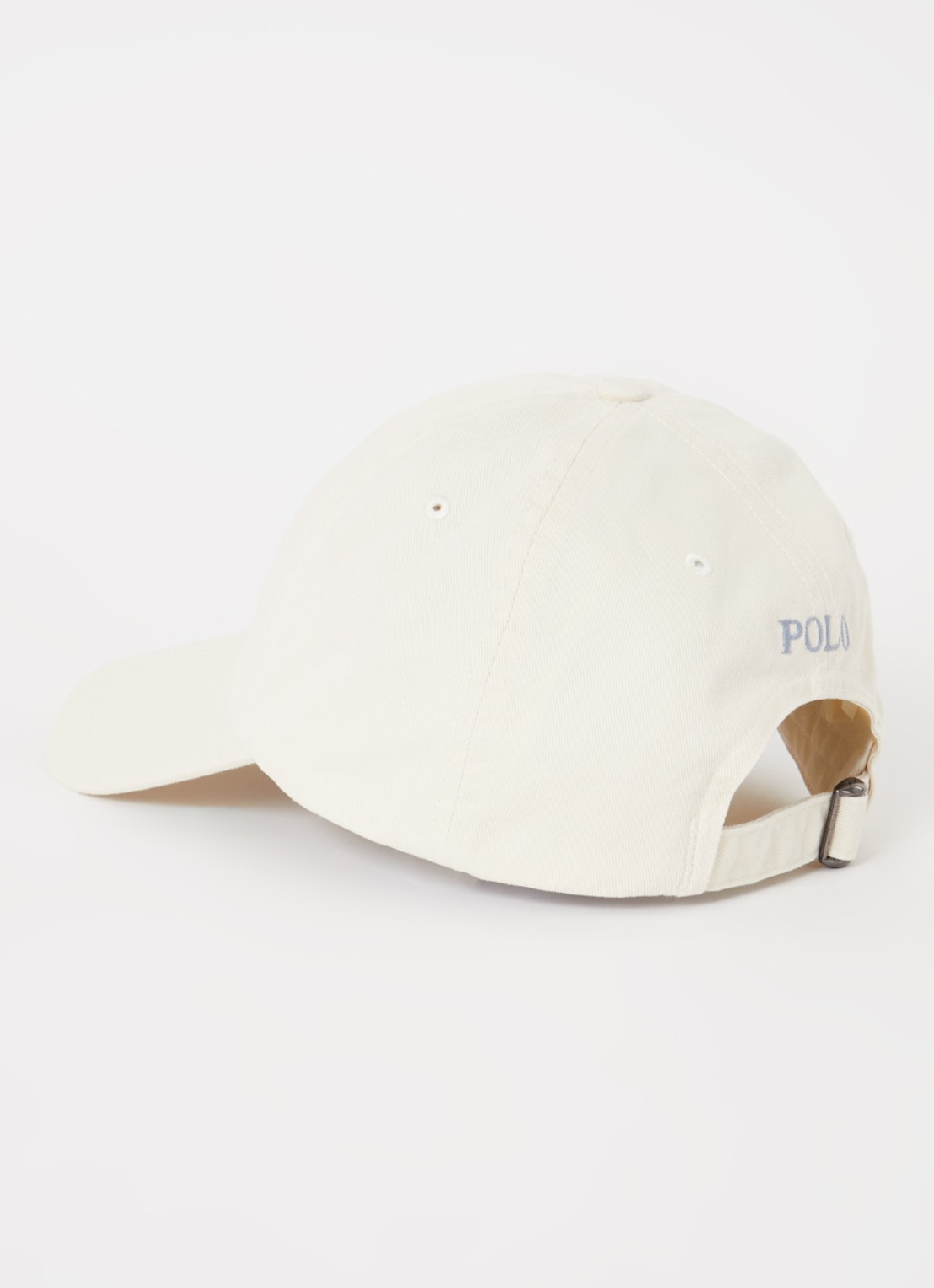 Ralph Lauren Pet met logoborduring  - detail beige