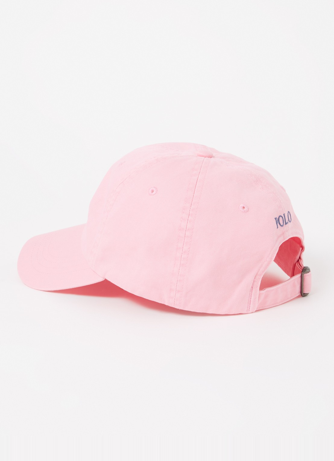 Ralph Lauren Pet met logoborduring  - detail roze
