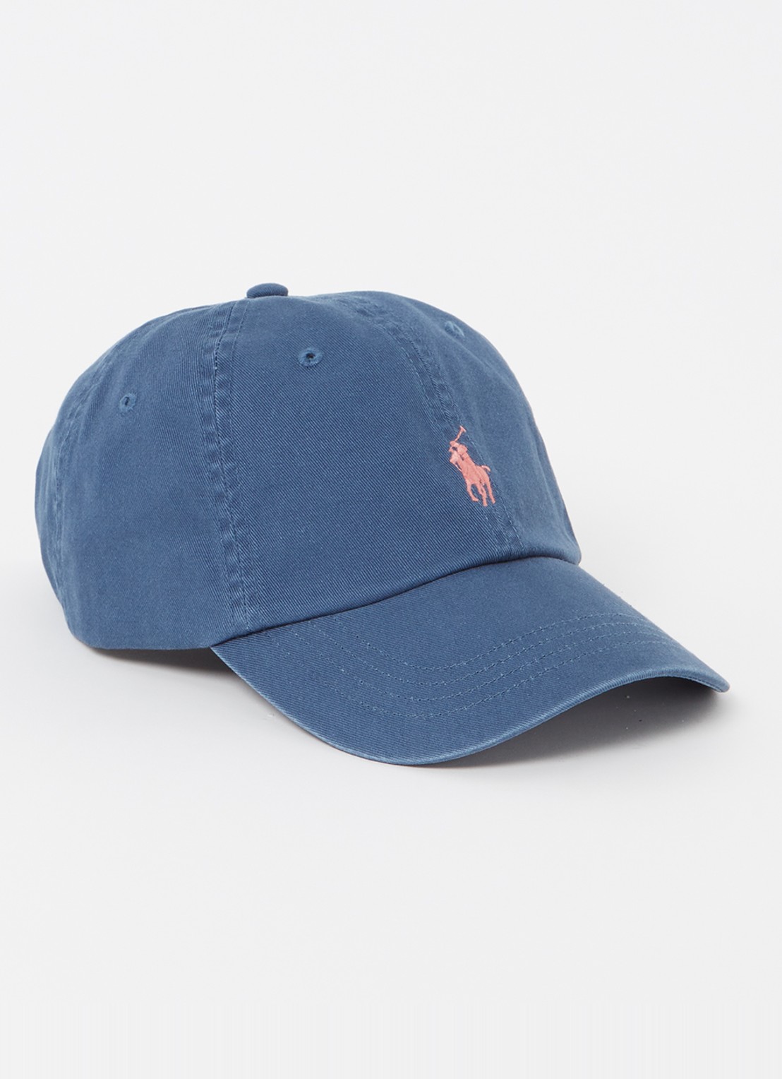 Ralph Lauren Pet met logoborduring  - voorkant 2 petrol