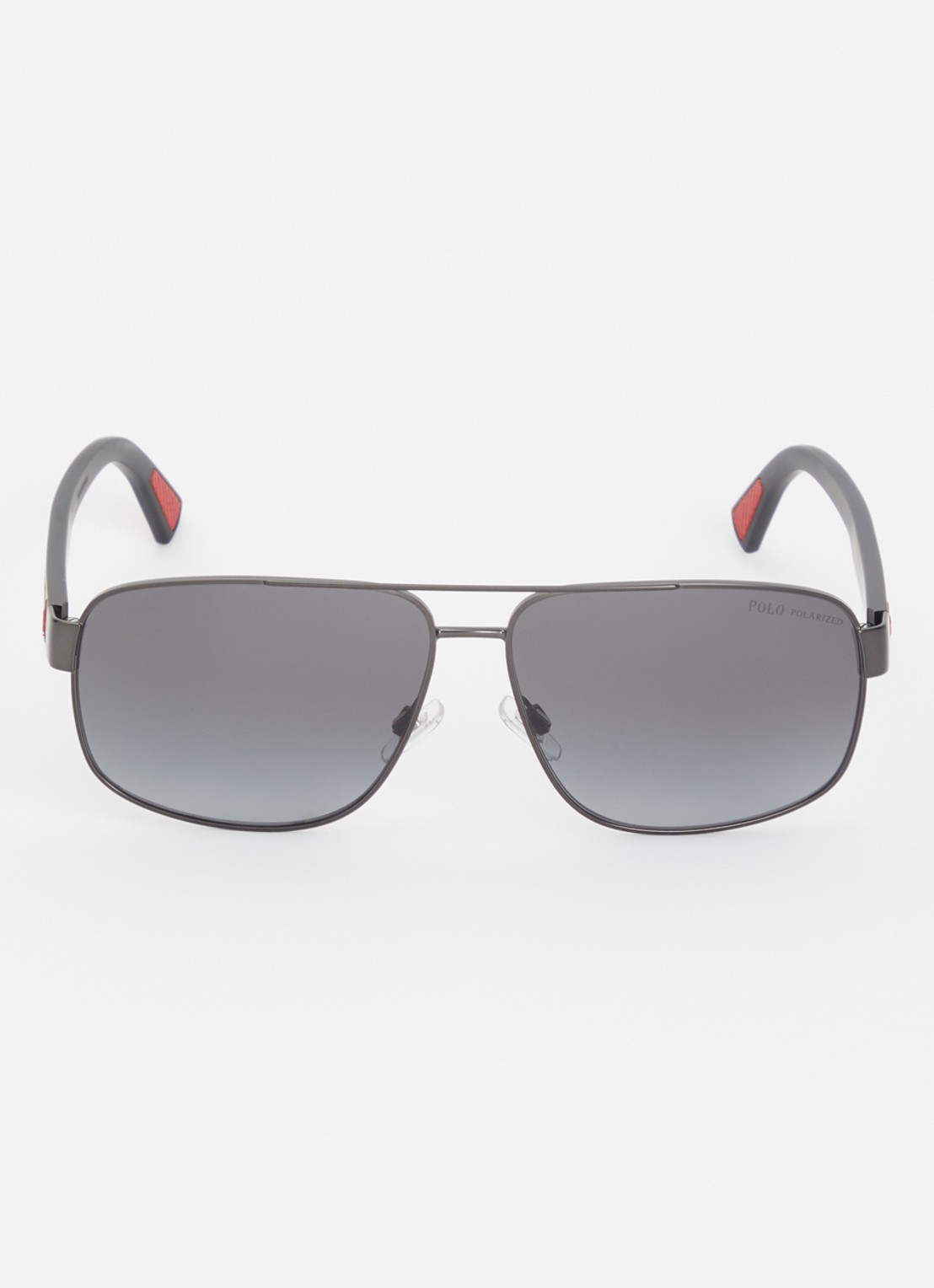 Ralph Lauren Piloten zonnebril gepolariseerd PH3165 - detail 2 zwart