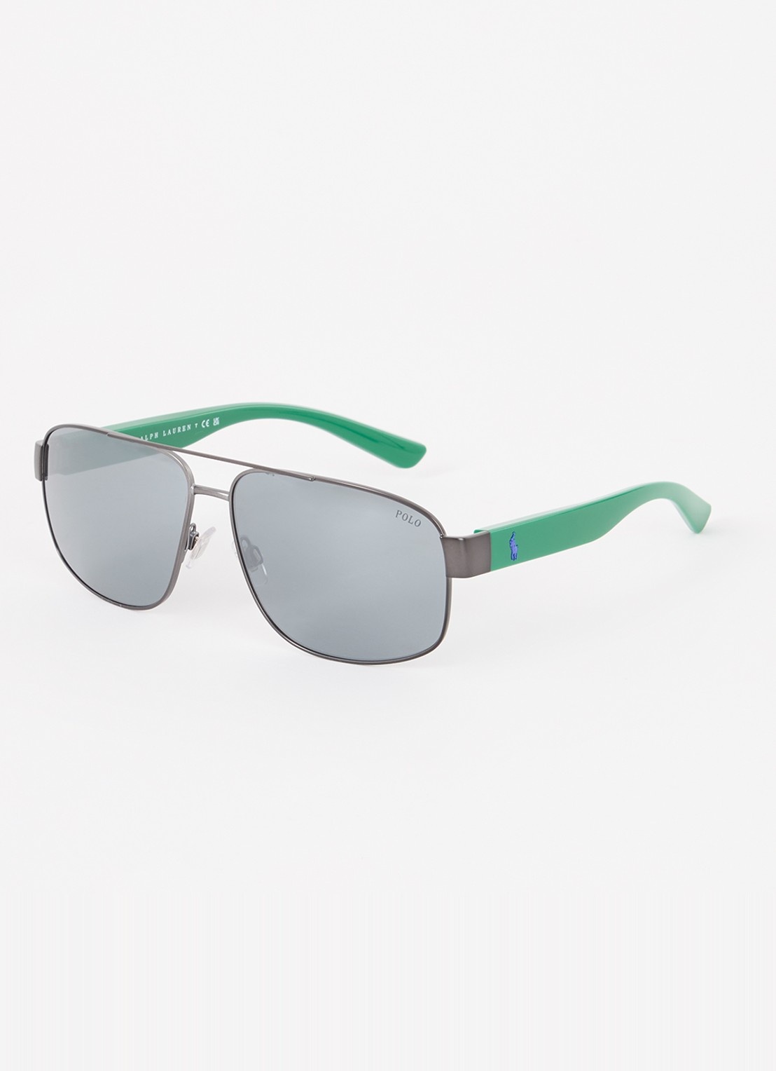 Ralph Lauren Piloten zonnebril PH3156  - detail 6 blauw