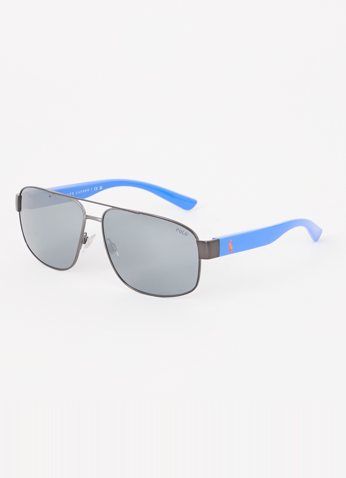 Ralph Lauren Piloten zonnebril PH3156  - voorkant blauw