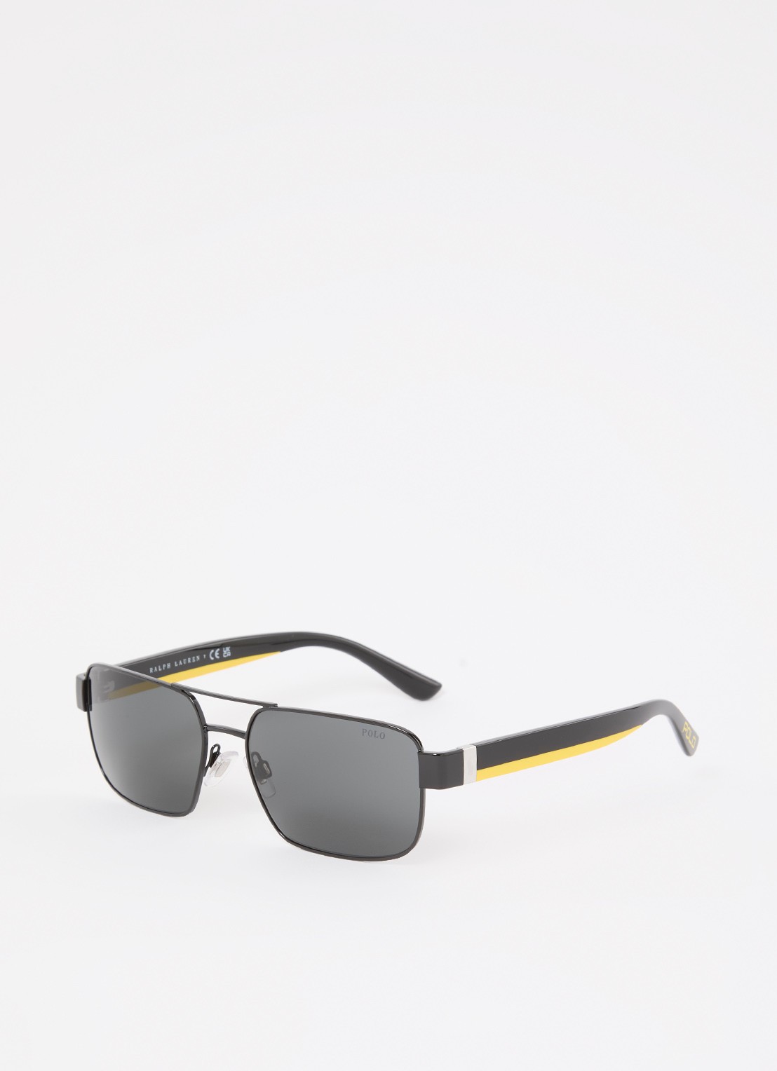 Ralph Lauren Piloten zonnebril PH3161 - voorkant 4 zwart