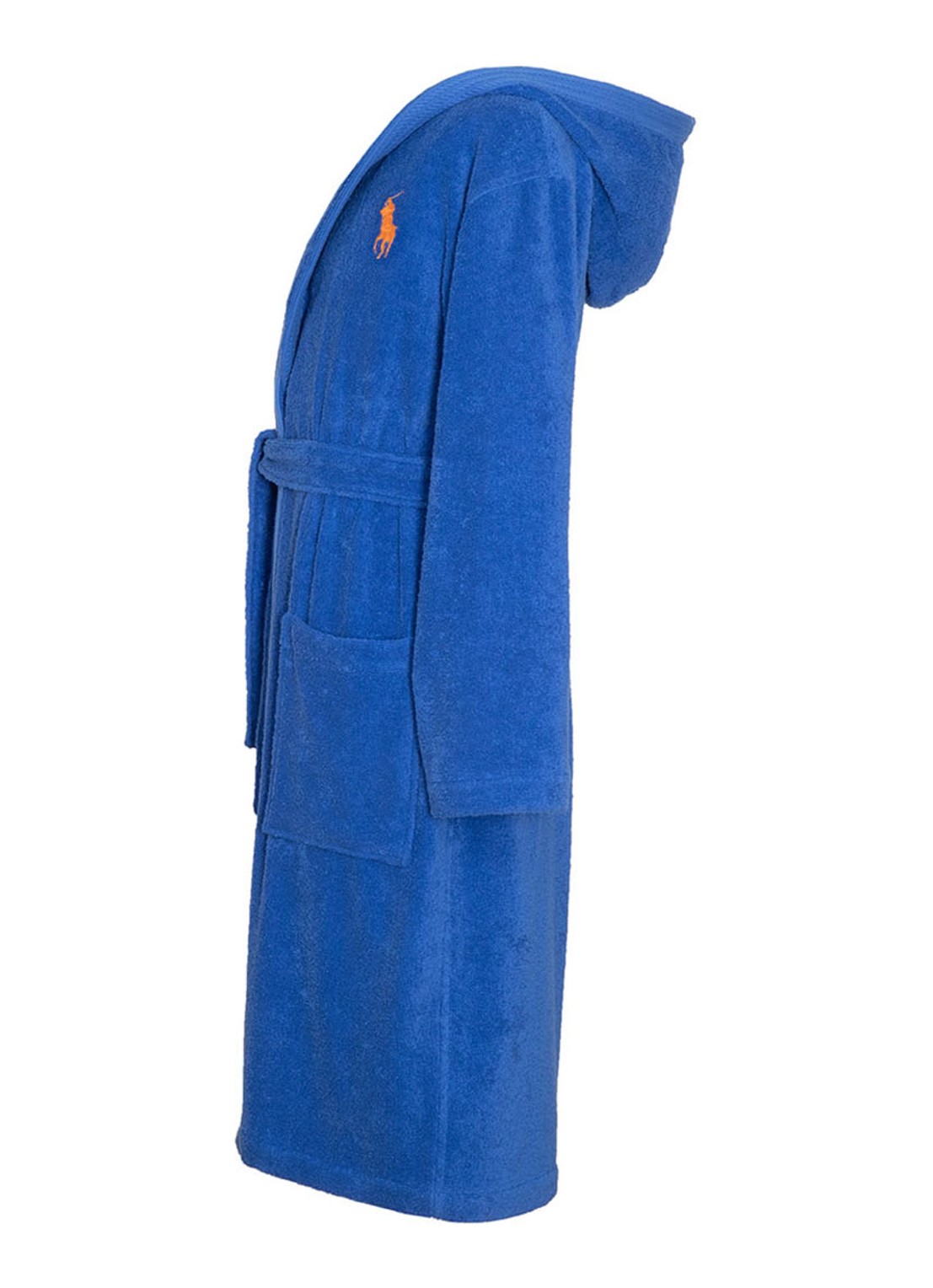 Ralph Lauren Player badjas van katoen - detail 8 middenblauw