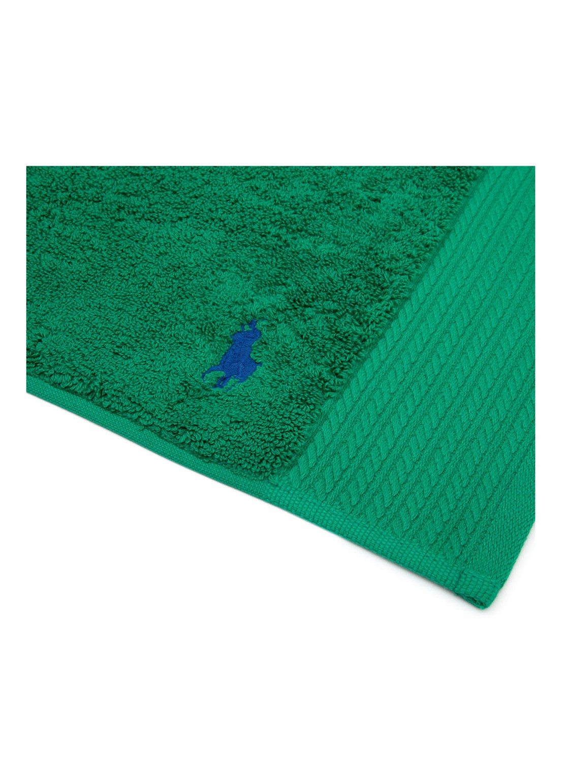 Ralph Lauren Player badmat - 55 x 90 cm - achterkant 2 groen