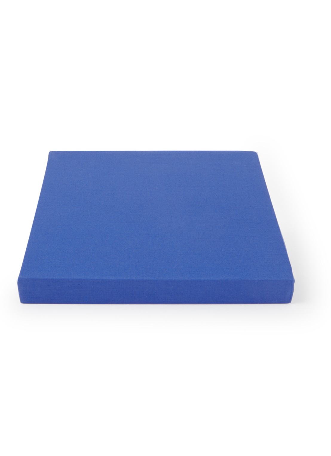 Ralph Lauren Player hoeslaken van katoen perkal, hoekhoogte 33 cm - voorkant kobaltblauw