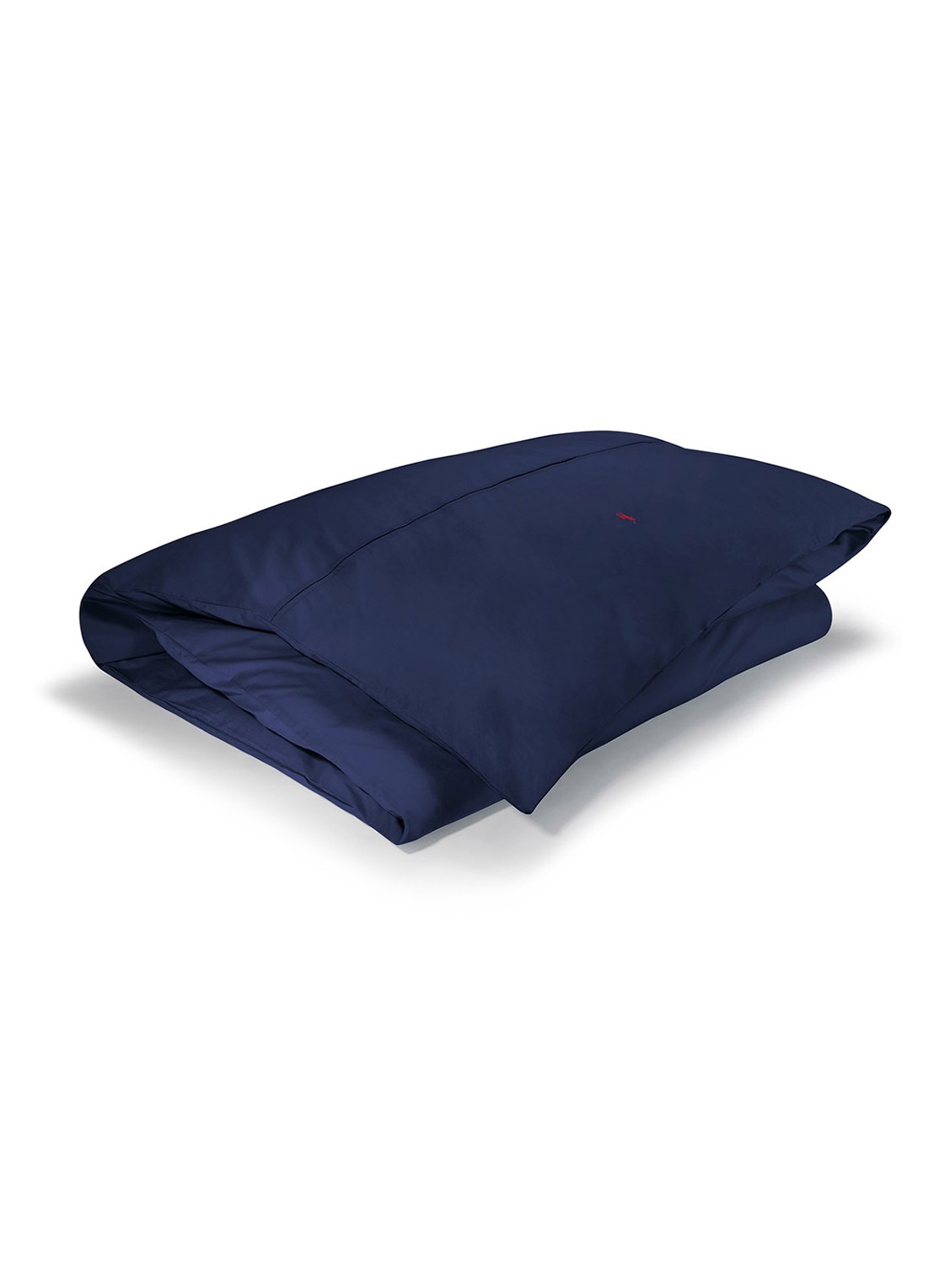 Ralph Lauren Player katoen perkal dekbedovertrek 220TC - voorkant 2 donkerblauw