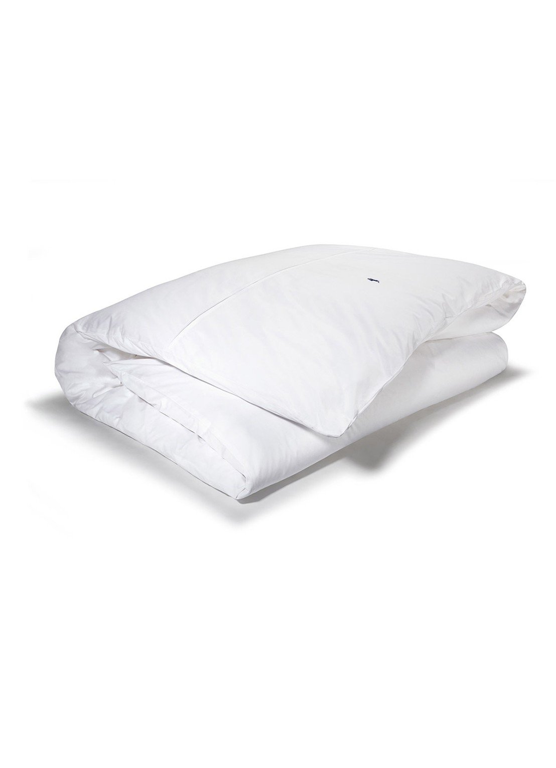 Ralph Lauren Player katoen perkal dekbedovertrek 220TC - voorkant wit