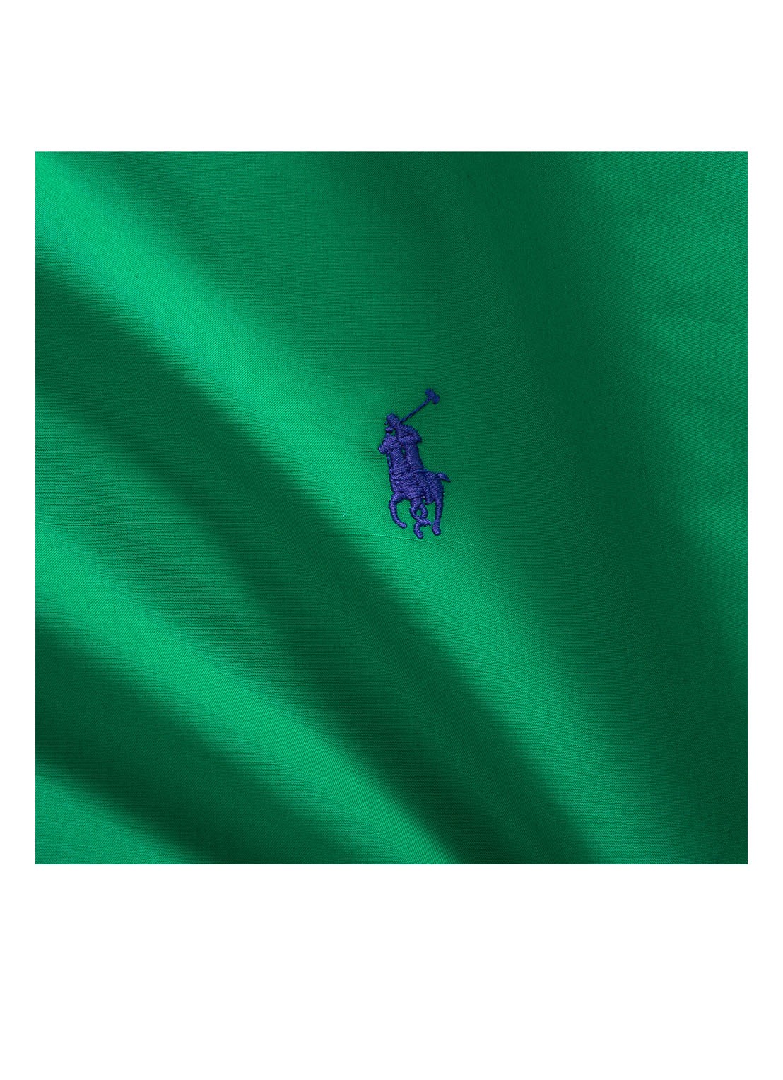 Ralph Lauren Player katoen perkal dekbedovertrek 220TC - achterkant 6 groen