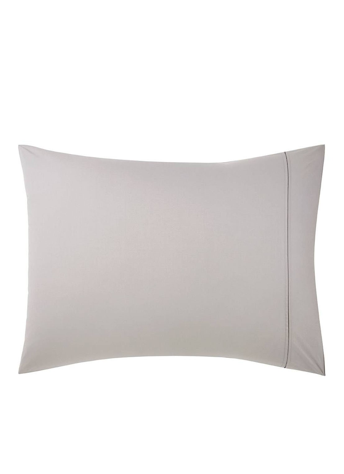 Ralph Lauren Player kussensloop van katoen perkal 2-pack - detail 7 lichtgrijs