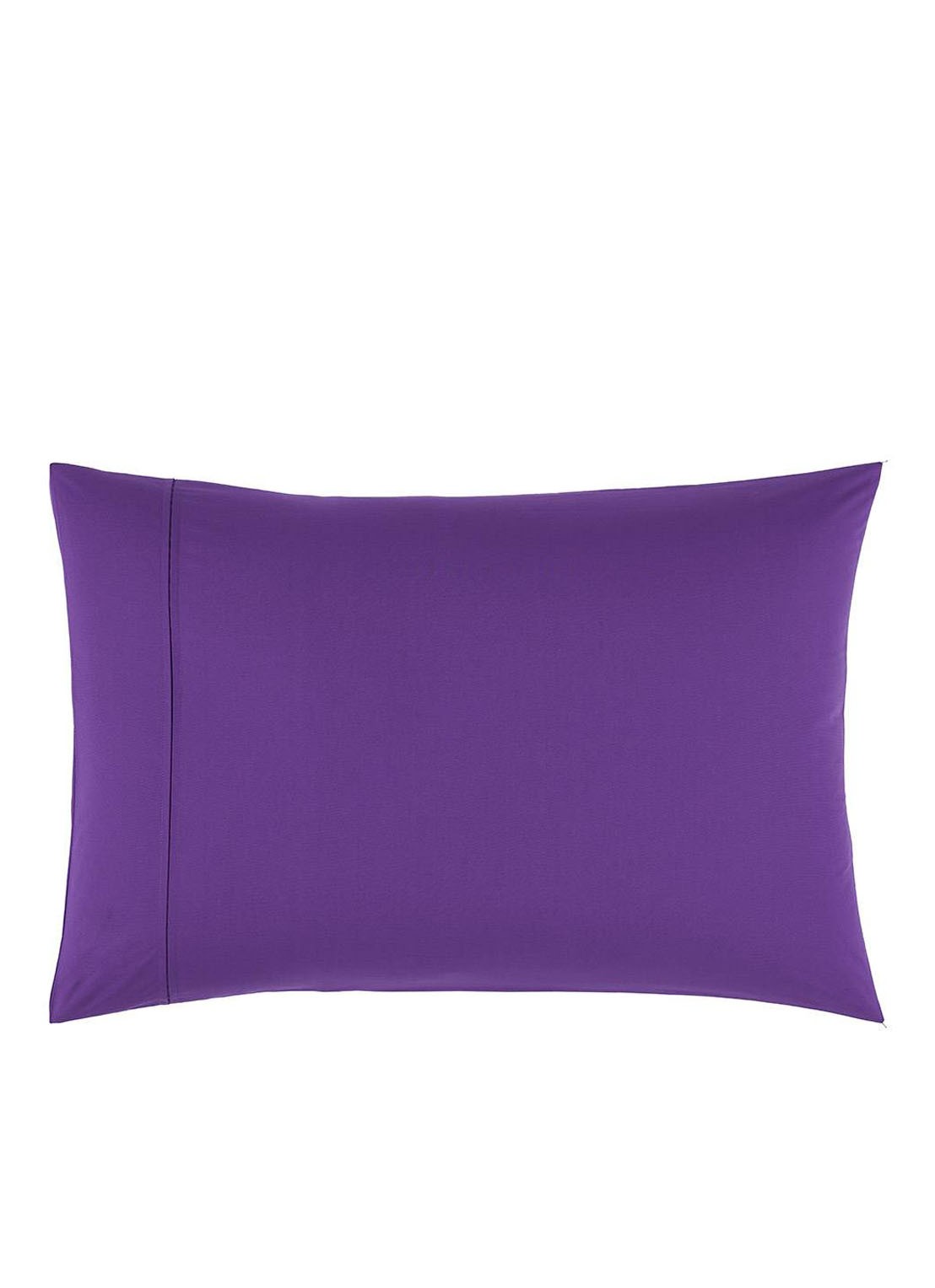 Ralph Lauren Player kussensloop van katoen perkal 2-pack - achterkant paars