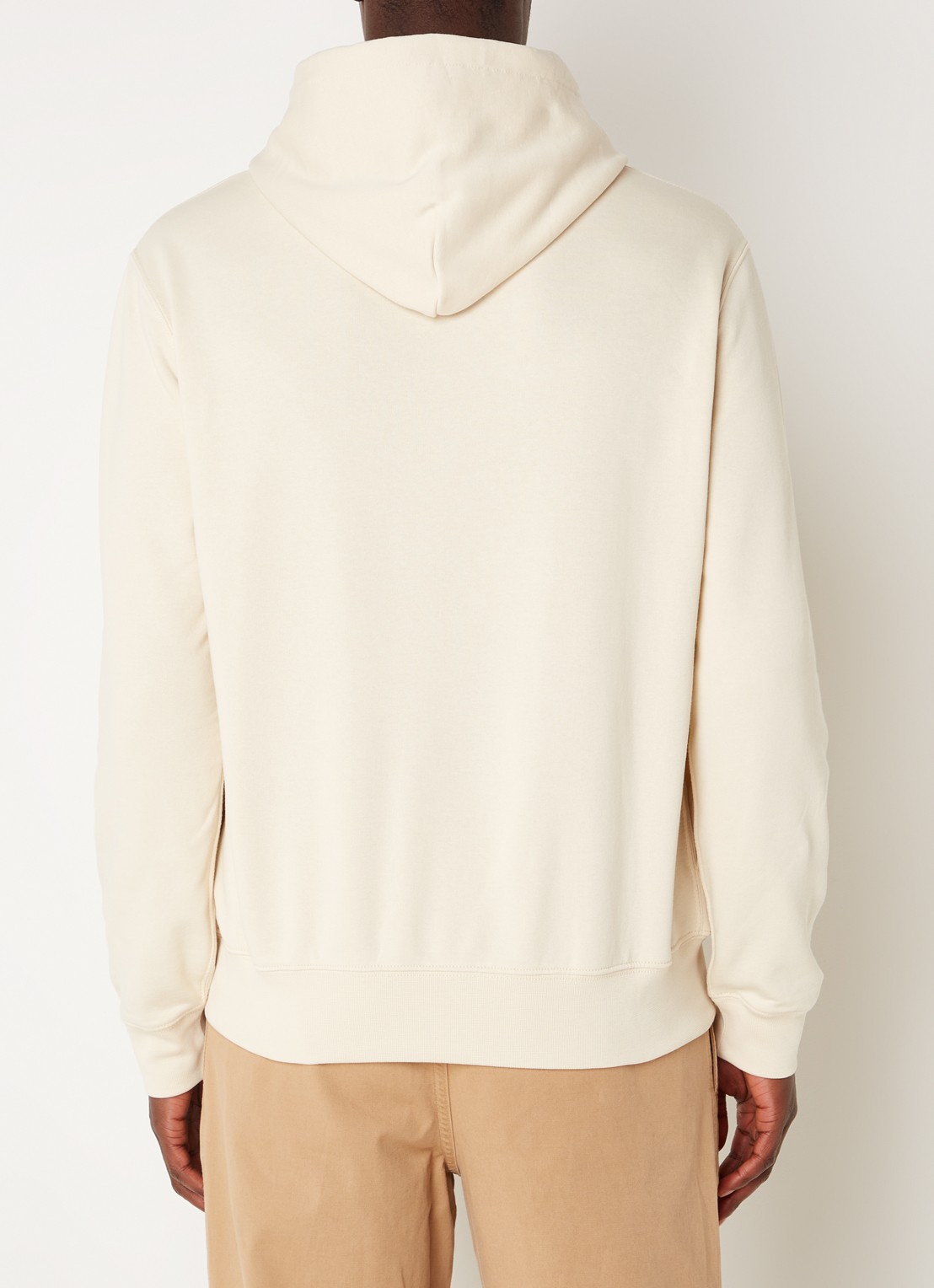 Ralph Lauren Polo Bear hoodie met frontprint - achterkant 5 winter cream - ski bear / beige