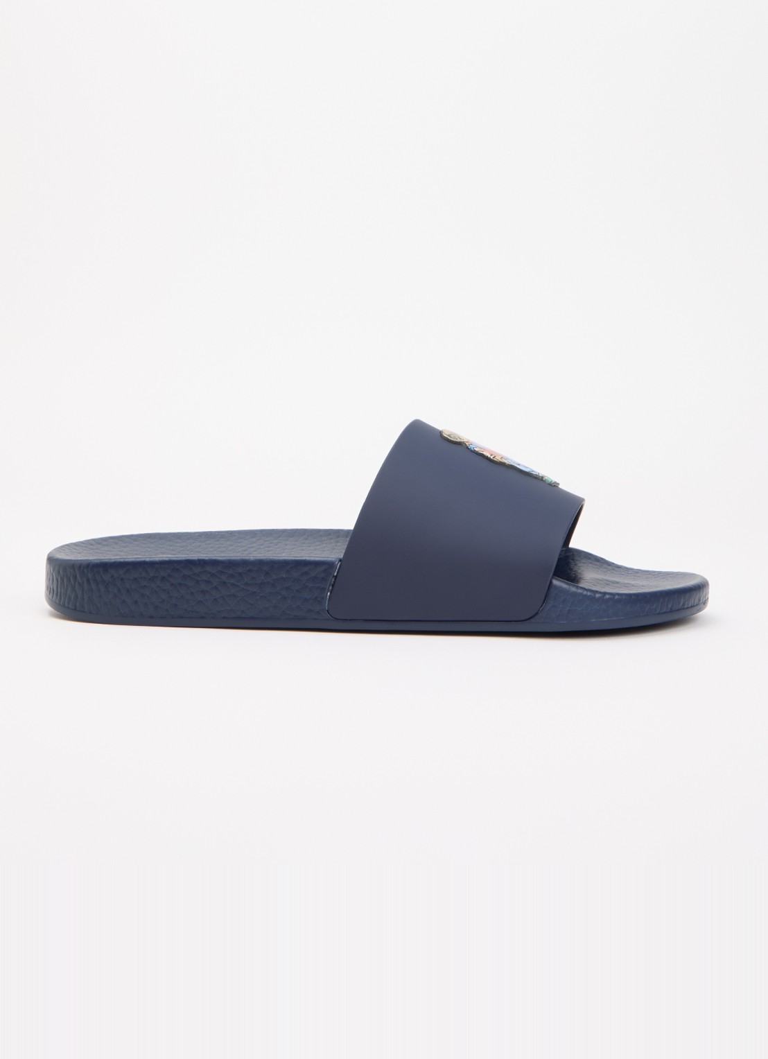 Ralph Lauren Polo Bear slipper - voorkant 5 royalblauw