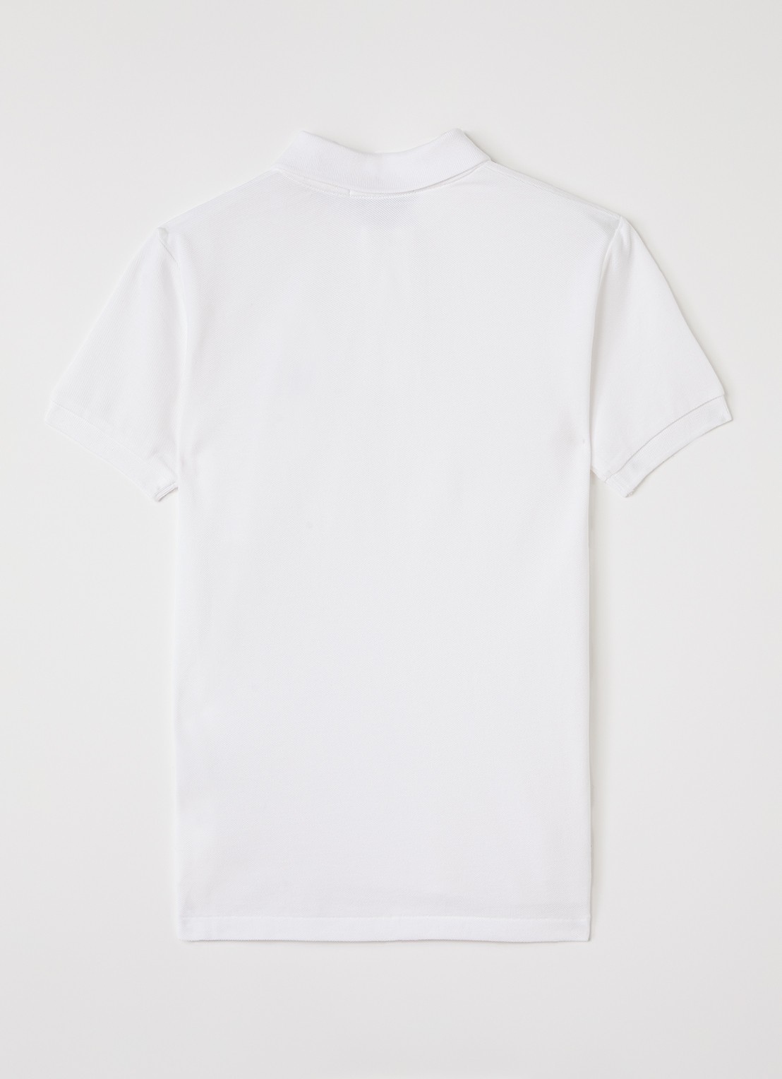 Ralph Lauren Polo met logoborduring - voorkant 2 wit