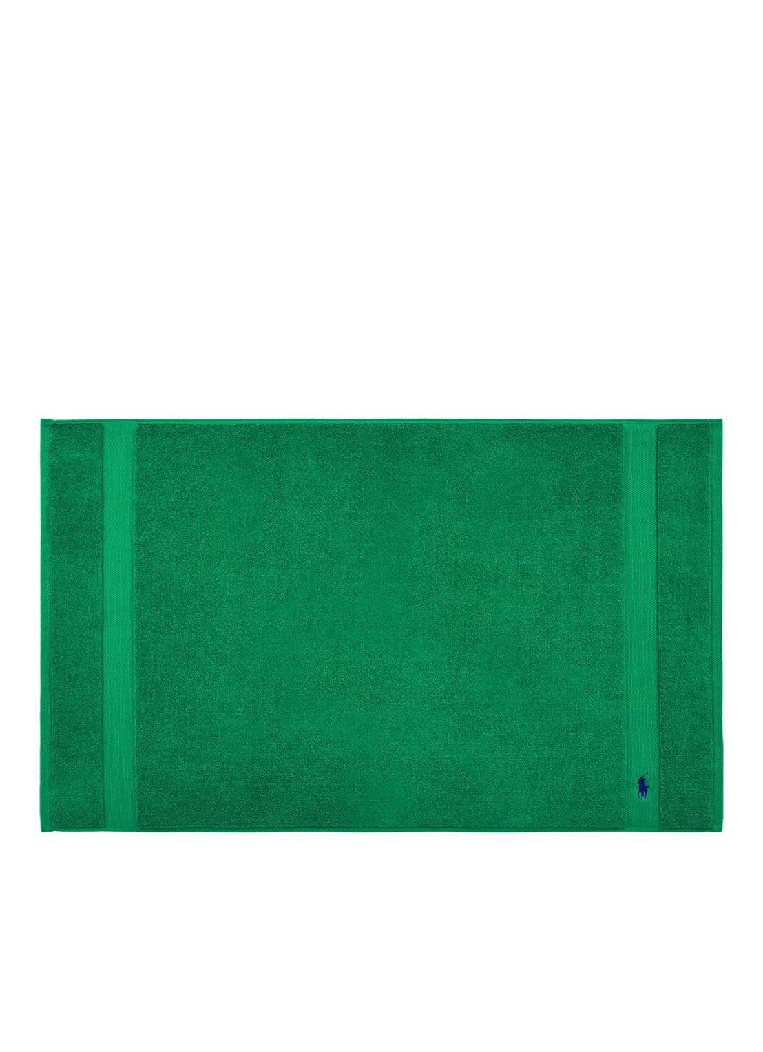 Ralph Lauren Polo Player badmat 55 x 90 cm - voorkant groen